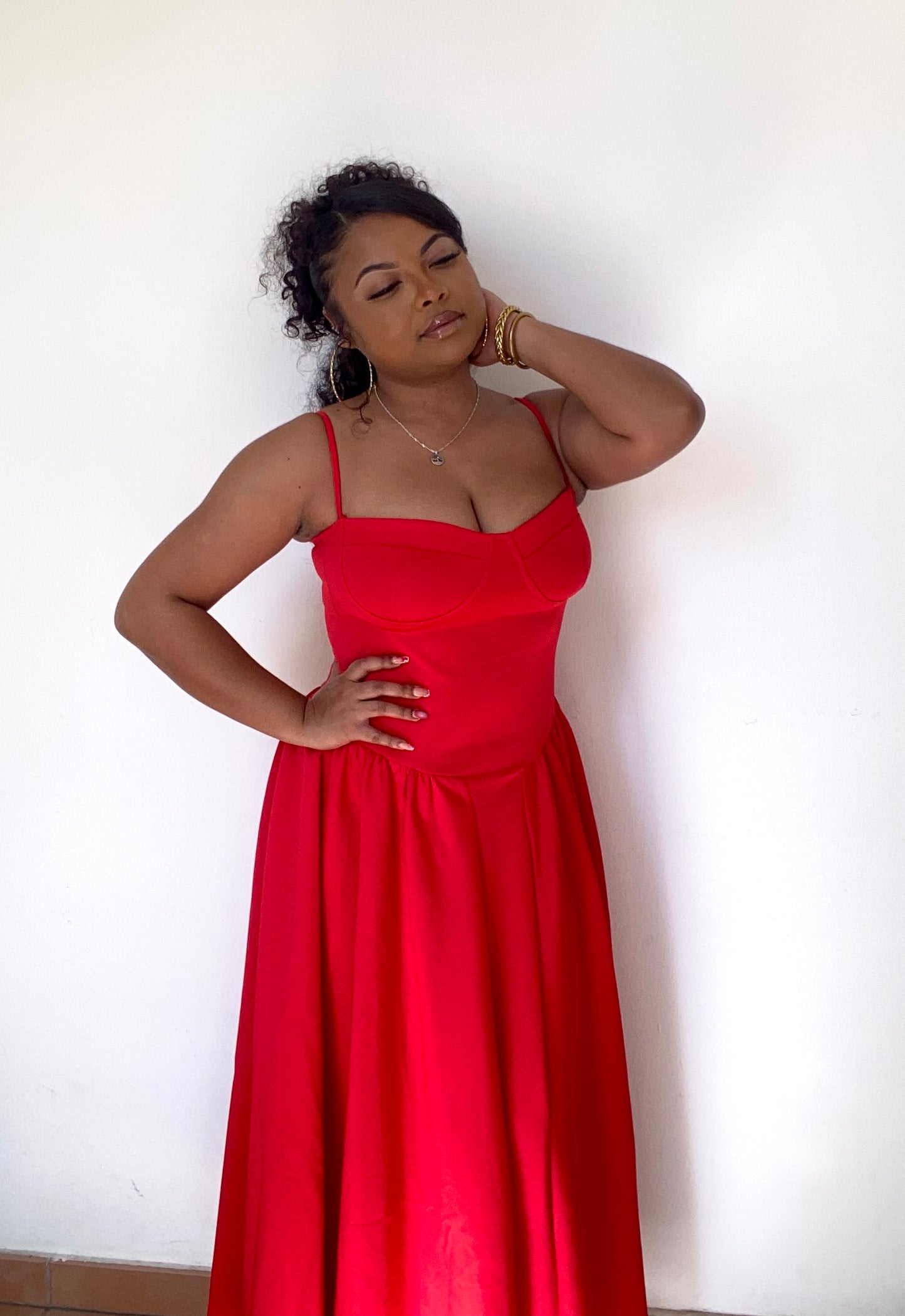 Robe Colyne rouge