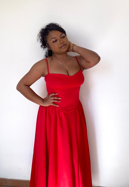 Robe Colyne rouge